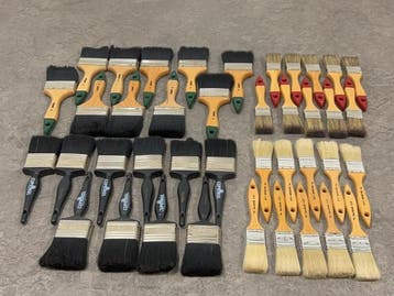 Veiling - Kwasten set 40-delig, Doe-het-zelf en Bouw, Verf, Beits en Lak, Nieuw