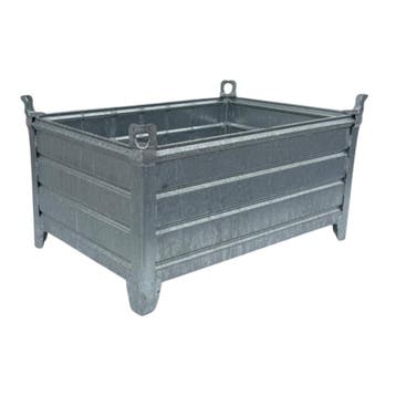 Verzinkte stapelbak L vaste constructie 1200 x 800 x 670 mm, Doe-het-zelf en Bouw, Nieuw, 100 cm of meer, 60 cm of meer, 50 cm of meer