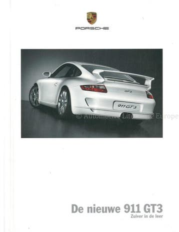 2006 PORSCHE 911 GT3 HARDCOVER BROCHURE NEDERLANDS, Boeken, Nieuw