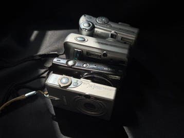 Canon, Fuji Lot Digital canon and Fuji CCD Camera(not tested