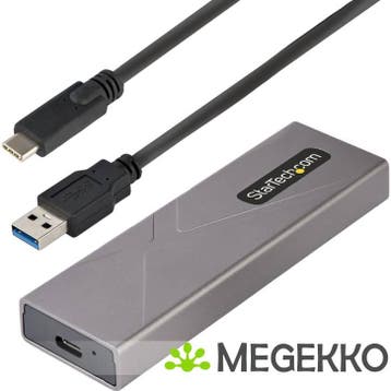 StarTech.com USB-C 10Gbps naar M.2 NVMe or M.2 SATA SSD, Verzenden, Nieuw