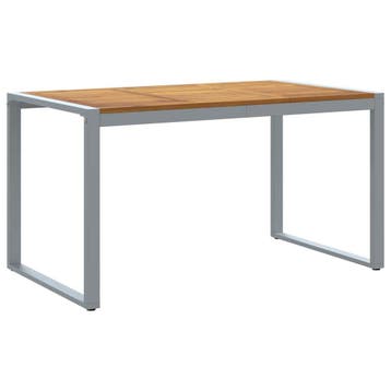 Tuintafel acaciahout 140x80cm - Nu met 59% korting! - Zo..., Tuin en Terras, Verzenden, Gebruikt, Rechthoekig, Hout