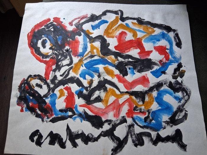 Anton Heyboer (1924-2005) - Couple, Antiek en Kunst, Kunst | Schilderijen | Modern