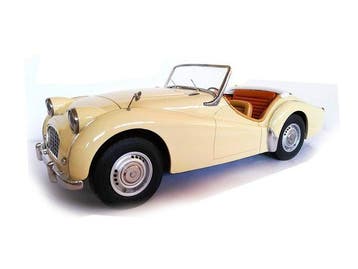 WESPE CLASSIC 1:8 - Coupé miniature - Triumph TR3 SMALL, Nieuw