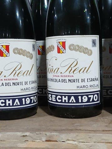 1970 C.V.N.E. Viña Real - Rioja Gran Reserva - 12 Flessen