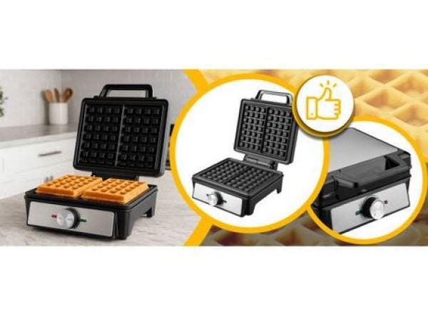 Veiling - Wafelijzer voor 2 Wafels 1600W, Maison & Meubles, Cuisine | Ustensiles de cuisine