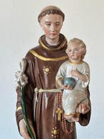 sculptuur, Heilige Antonius van Padua met kind Christus - 44