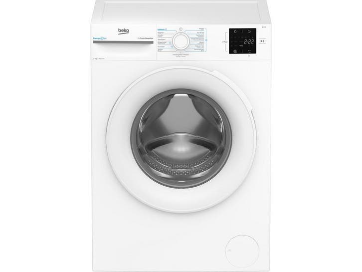 Beko BM3WFU38412CW - Wasmachine - 8KG - A - 1400T - Wit, Elektronische apparatuur, Wasmachines, Zo goed als nieuw, Verzenden