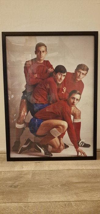Paul Huf - Johan Cruijff, Sjaak Swart, Klaas Nunninga, Piet
