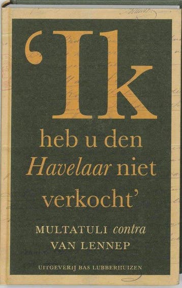 'Ik heb u den Havelaar niet verkocht' - Bank, Verzenden