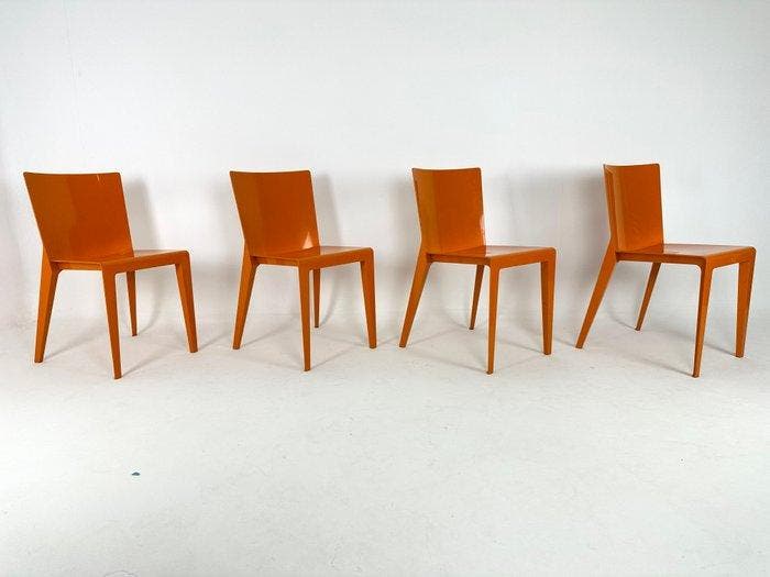 Molteni - Hannes Wettstein - Chaise - Alfa - Résine,, Antiquités & Art, Art | Objets design