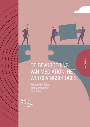 De Bevordering Van Mediation: Het Wetgevingsproces | Nieuw, Verzenden, Nieuw, Lars Krale; Fred Schonewille; Ard Steur
