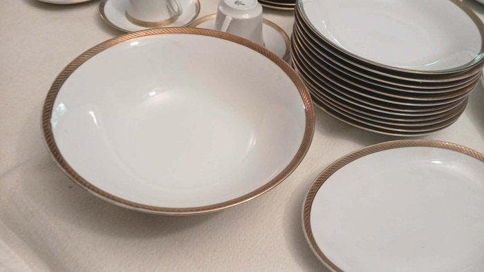 Winterling - Tafelservies voor 12 (54) - Porselein, Antiek en Kunst, Antiek | Meubels | Tafels