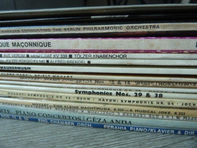 Mozart - 16 x selected albums - Symphonien -Pianoconcerts -, CD & DVD, Vinyles Singles