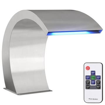 Fontein RVS RGB | Retour deal | Knallerprijs, Tuin en Terras, Verzenden, Zo goed als nieuw, Overige typen
