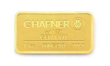 1/4 oz - Goud .999 - C. Hafner - Verzegeld en met