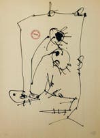 Antonio Saura (1930-1998) - Zelfportret