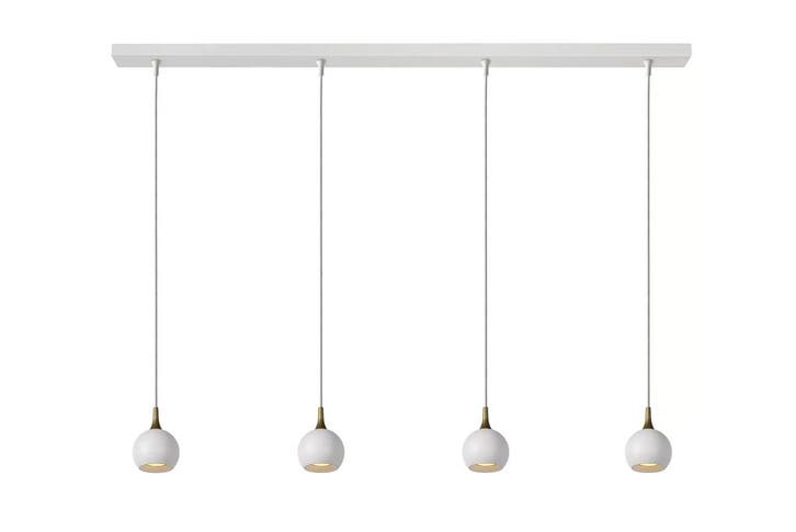 Hanglamp Lucide FAVORI -  - 4xGU10 - Wit -, Maison & Meubles, Lampes | Suspensions, Envoi