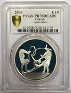 Grèce Griechenland Km 199 10 Euro 2004 Jo Athen Turnen Pc.., Verzenden