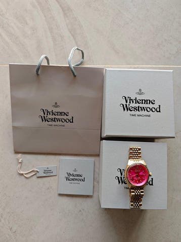 Vivienne Westwood - Time Machine Pink Dial Womens Watch -