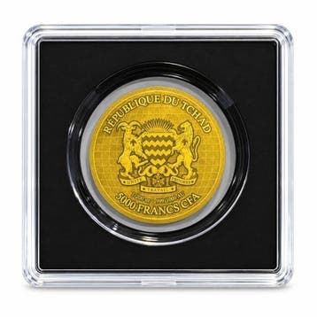 Tsjaad. 5000 Francs 1/200 oz 999 Fine Gold 5000 CFA Francs