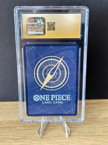 One Piece - OP07 - Portgas D. Ace - Secret Rare Graded card, Nieuw