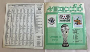 Panini World Cup Mexico 86 Diego Maradona Compleet album -, Nieuw