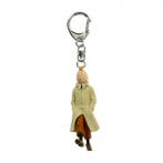 Kuifje PVC Sleutelhanger Trenchcoat 5 cm, Ophalen of Verzenden, Nieuw