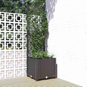vidaXL Tuin Zwart 40 x 40 x 136 cm, Verzenden