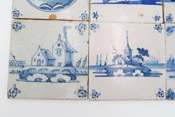 Tegel (7) - 1800-1850 - Delfts aardewerk