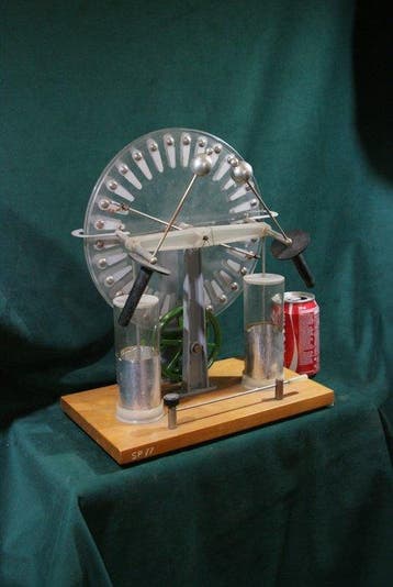 Lesmateriaal - biofiz - aluminium, plastic - 1960-1970 -, Antiek en Kunst
