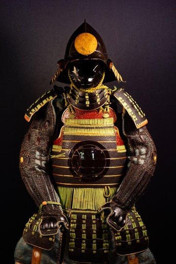 Yoroi: volledige samoerai-pantser - Zijde, Koper, ijzer -, Antiek en Kunst