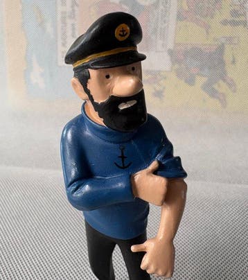 Tintin 40001 - Plomb Haddock grand modèle - 1 Beeldje - 1993