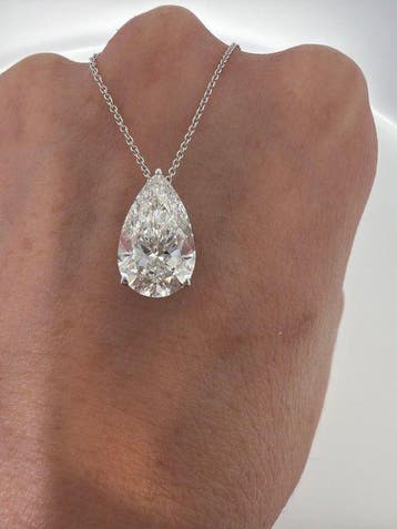 Zonder minimumprijs - Halsketting - 14 karaat Witgoud -, Handtassen en Accessoires, Nieuw