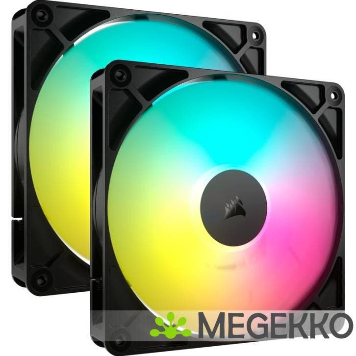 Corsair RS140 ARGB Dual Pack, Informatique & Logiciels, Refroidisseurs d'ordinateur, Envoi