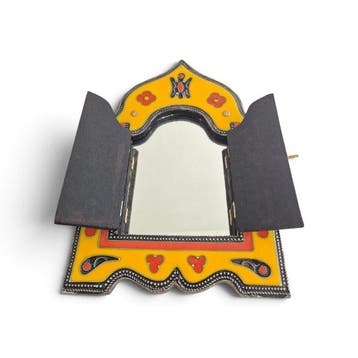 Miroir - Cadre en composite de bois avec une véritable