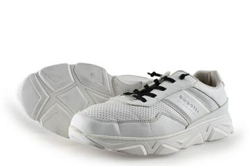 Bugatti Sneakers in maat 40 Wit, Kleding | Heren, Schoenen, Bugatti, Verzenden, Wit, Zo goed als nieuw