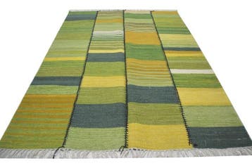 Tapis kilim tissé à la main en laine, neuf - Kelim - 200 cm, Maison & Meubles