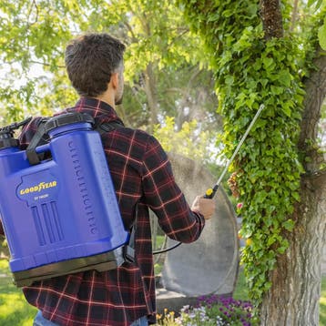 Goodyear rugsproeier 16 L handmatig RVS lans 4 sproeikoppen, Ophalen of Verzenden, Nieuw