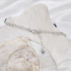 Zonder minimumprijs - Armband Verguld Saffier - Topaas - 18k, Handtassen en Accessoires, Armbanden, Nieuw
