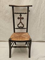 Stoel - Antieke Gotische Prie Dieu in Authentiek Design -, Antiek en Kunst