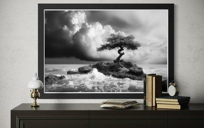 Rudy barret - Lone Tide - XL, Antiek en Kunst, Kunst | Designobjecten