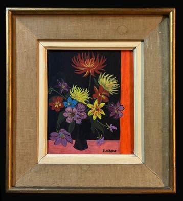 Claudine Herelle (c. 1960) - Bouquet Psychédélique