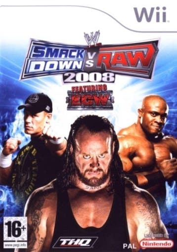 Smackdown vs Raw 2008 (Nintendo wii tweedehands game), Ophalen of Verzenden, Nieuw