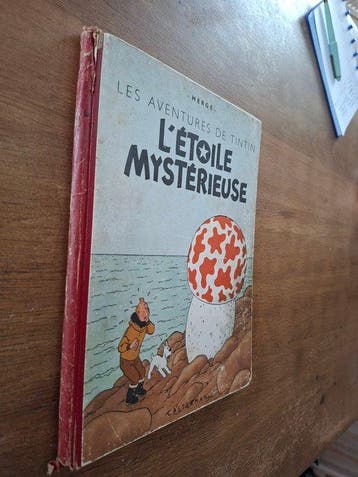 Tintin T10 - LÉtoile mystérieuse (A20)- C - 2e édition - 1, Livres, BD