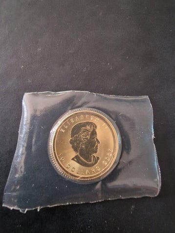 Canada. Elizabeth II. 10 Dollars 2020 Maple Leaf