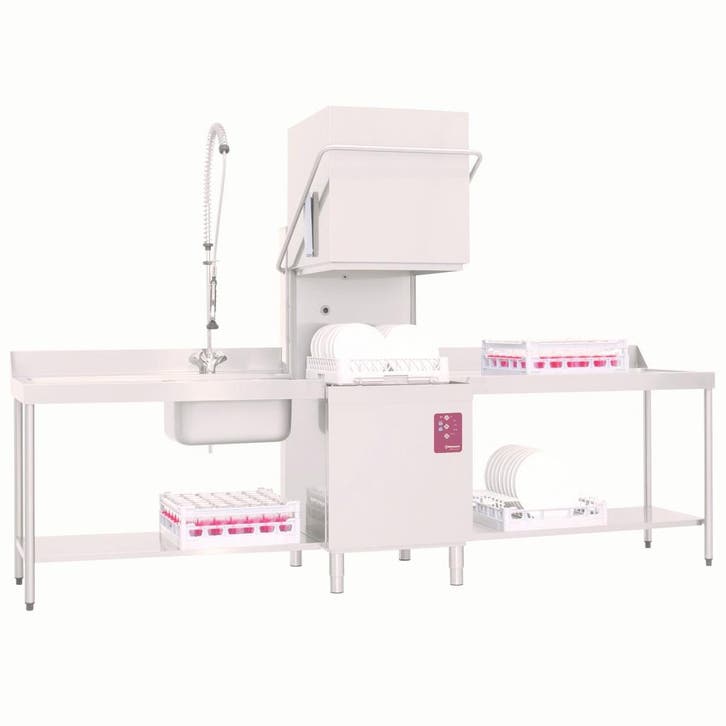 Horeca Vaatwasser | Doorschuif Met Inlooptafel,, Articles professionnels, Horeca | Équipement de cuisine, Envoi