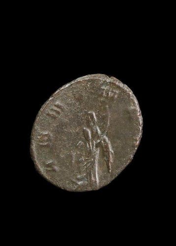 Oud-Romeins Brons Antoninianus van Claudius II Gothicus