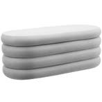 tectake Gestoffeerde zitbank Altu met veel opbergruimte - Fl, Verzenden, Nieuw