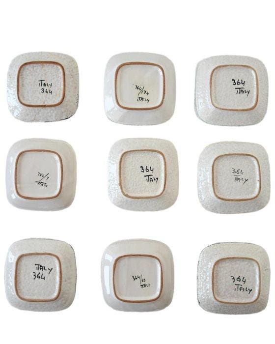 Plateau (9) - Modèle 364 - Dans le style de Guido Gambone -, Antiquités & Art, Art | Objets design